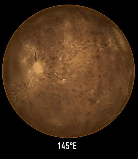 Así es Venus sin su densa atmósfera.