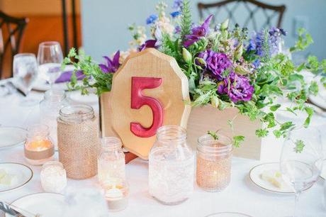 Una boda en Lila 100% Handmade