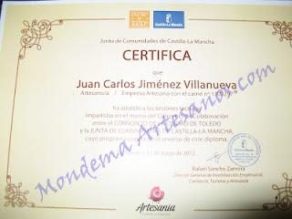 Diploma para rehabilitacion de patrimonio