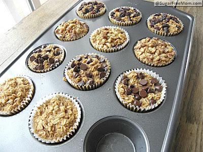 Snack saludable: Cupcakes de avena sin azúcar