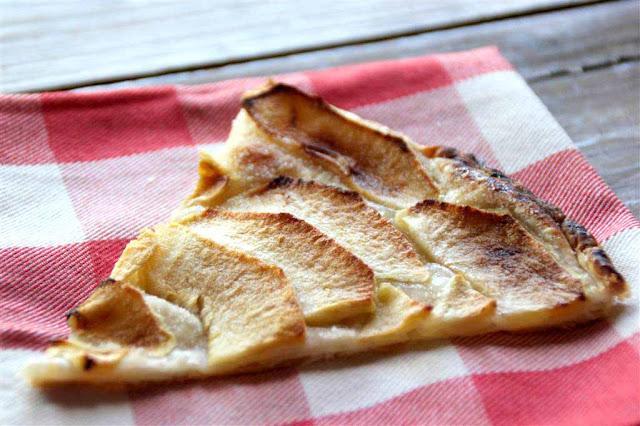 Tarta de manzana ligera