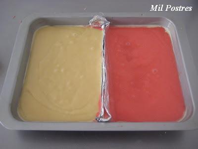 Desafío junio Daring Bakers: Batemberg Cake (Tarta o pastel Batemberg)