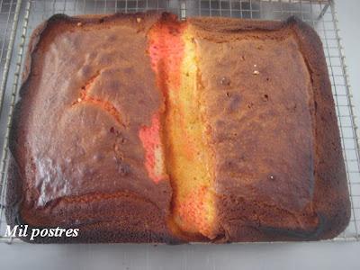 Desafío junio Daring Bakers: Batemberg Cake (Tarta o pastel Batemberg)