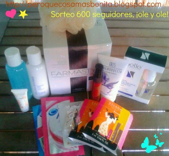 ¡600 seguidores, muchisimas gracias! Sorteo para celebrarlo :D
