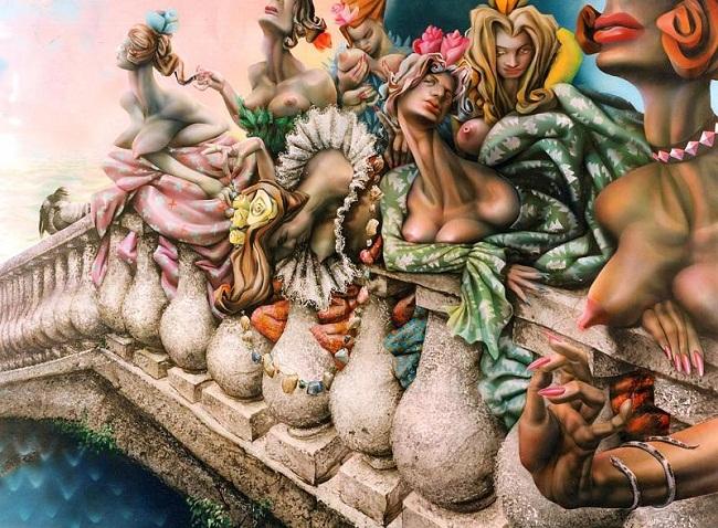 Por el Puente de las Tetas.