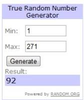 Fallo del Sorteo 700 Seguidores