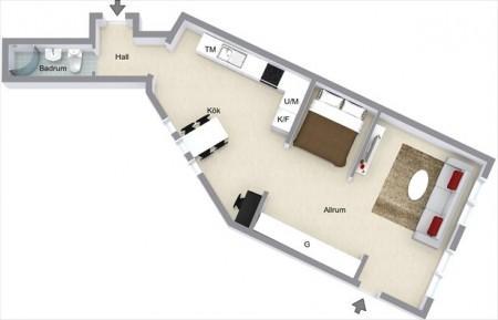 50 m² de estilo nórdico pisos sin dormitorio pisos pequeños planta pisos pequeños distribución pisos pequeños pisos cama en el salón interiorismo fotos decoración estilo nórdico decoración diseño y decoración diseño interiores diseño de interiores decorar pisos pequeños decorar espacios pequeños decorar cocinas decorar casas decorar casa decorar balcon decoración salones decoración para pisos pequeños decoración interiores decoración de interiores cocinas blancas casas decoración blog interiorismo blog decoracion interiores arquitectura interiores