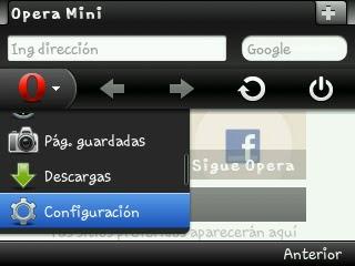 Opera Mini 7 Español