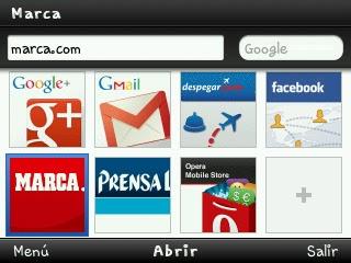 Opera Mini 7 Español