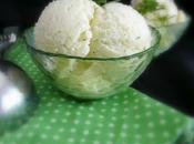 Helado melón albahaca