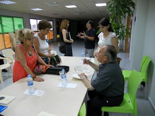 Reportaje fotográfico de la presentación de Materia elemental en San Javier