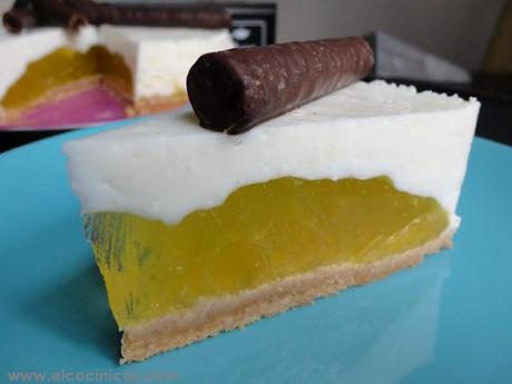 Tarta de yogur y fanta de limón sin horno