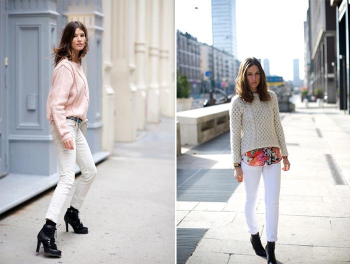 Inspiration - White pants