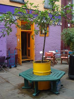 Un pequeño y colorido rincón de Londres