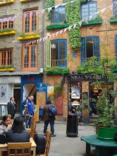 Un pequeño y colorido rincón de Londres