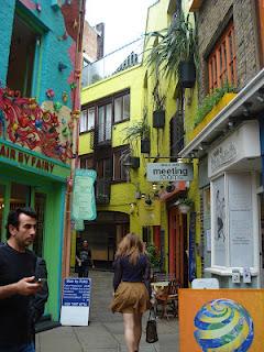 Un pequeño y colorido rincón de Londres