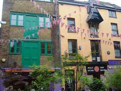 Un pequeño y colorido rincón de Londres