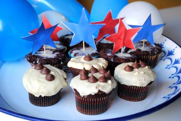 Independence Day cupcakes