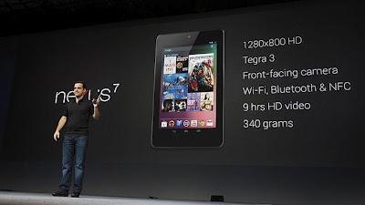 Google Nexus 7, la nueva tablet de Google