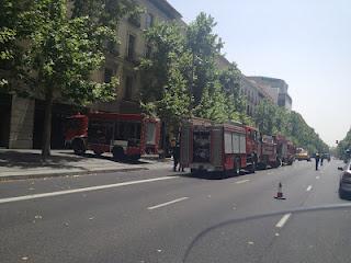 Incendio en Caixa Banca Privada