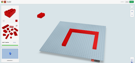 Google Build combina mapas con bloques de lego