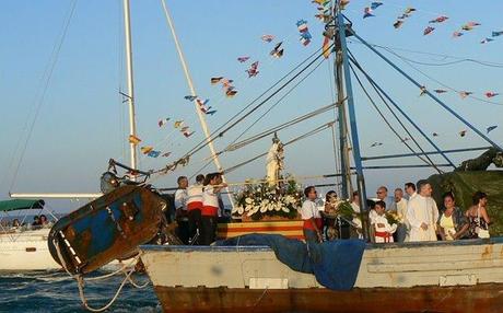 Fiestas de la Virgen del Carmen 2012 en la Provincia de Alicante