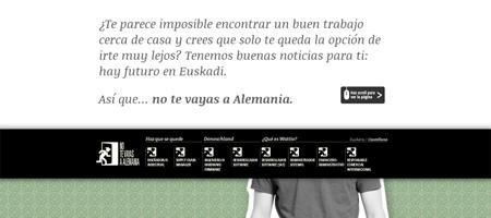 No te vayas a Alemania, si buscas trabajo No te vayas a Alemania, si buscas trabajo