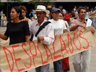 Organizaciónes de Desplazados en Colombia Convocan a movilización pacífica