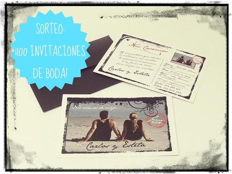 SORTEO: ¡100 invitaciones de boda gratis! SORTEO: ¡100 invitaciones de boda gratis!