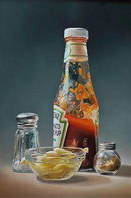 Tjalf Sparnaay - pintura hiperrealista/realista