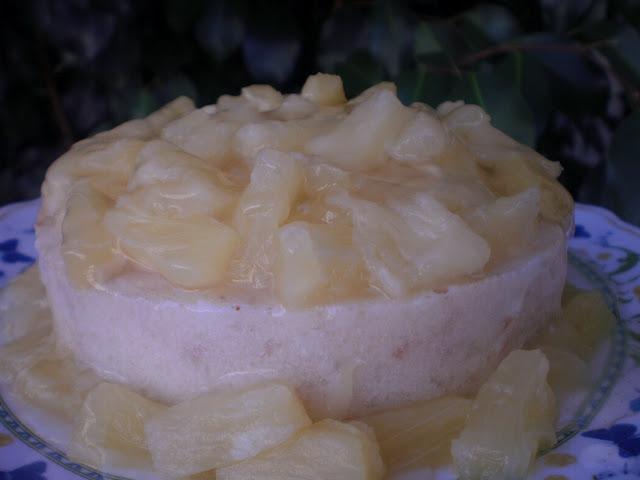 PASTEL FRIO DE ANANA (PIÑA)