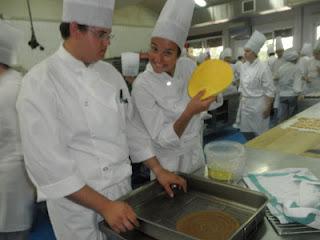 Un año en la Escuela de Hostelería de la Casa de Campo en Madrid...