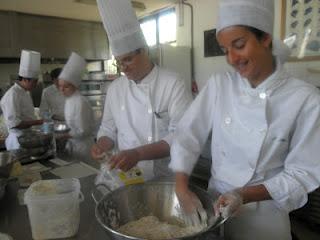 Un año en la Escuela de Hostelería de la Casa de Campo en Madrid...