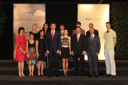 El estilo de Dña. Letizia en el Foro Impulsa 2012 en Gerona