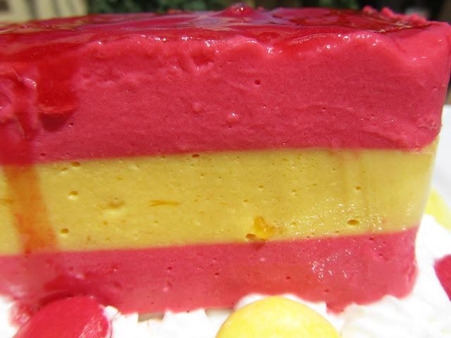 Tarta de queso y mermelada La Roja