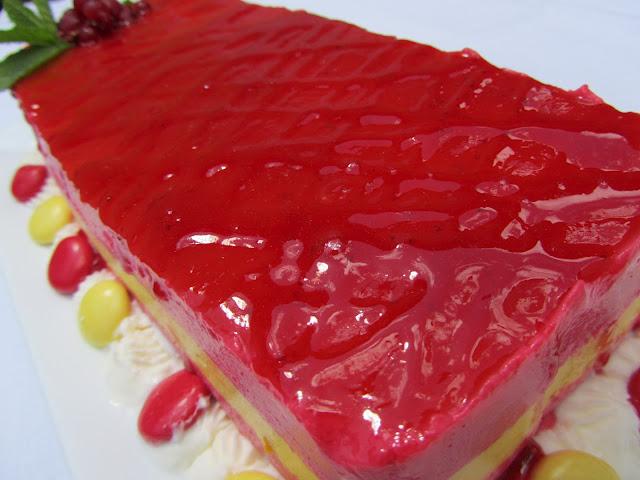 Tarta de queso y mermelada La Roja