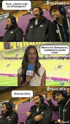 SARA CARBONERO SE DEFIENDE EN MARCA