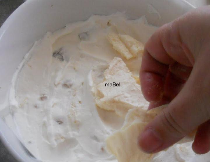 Postre tipo Balcarce casero