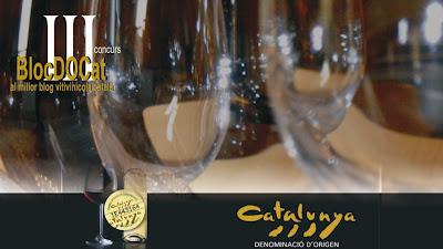 “III CONCURS BlogDOCat. Al millor blog vitivinícola català.”