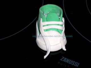 TARTA DE CUMPLE CON ZAPATILLA