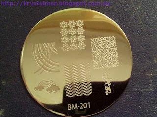 Multicolor con estampado blanco y negro