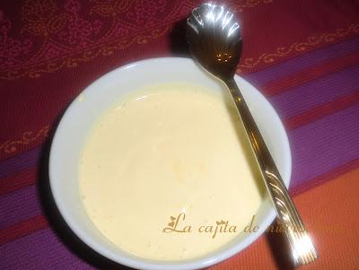 Bacalao con mayonesa de naranja y falso pilpil de patatas