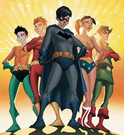 Pequeños Titanes, unos pequeños grandes héroes que van al cole