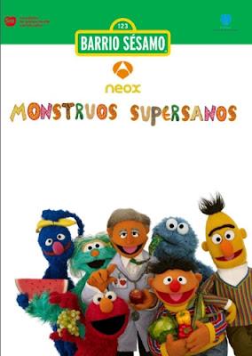 Los Monstruos Supersanos de Barrio Sesamo en Antena 3