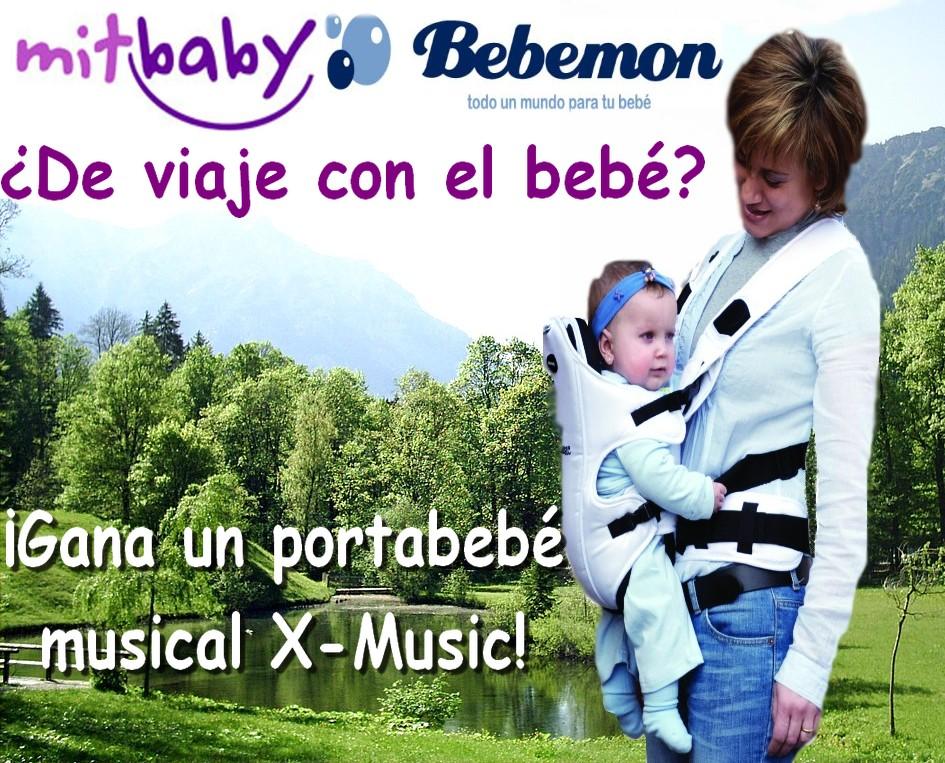 De viaje con Mitbaby y el portabebé X-Music (sorteo)