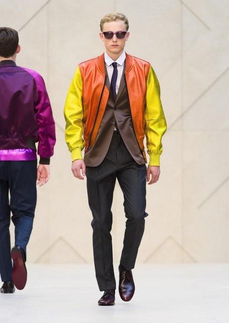 Metalic world by Burberry Prorsum SS 2013