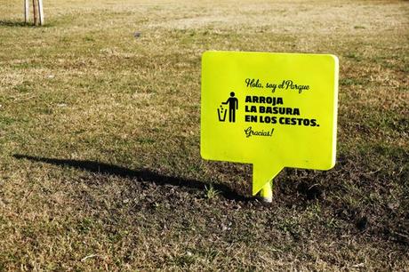 mensajeenelparque4 Rosario con “R” de Río: un recorrido por la costanera