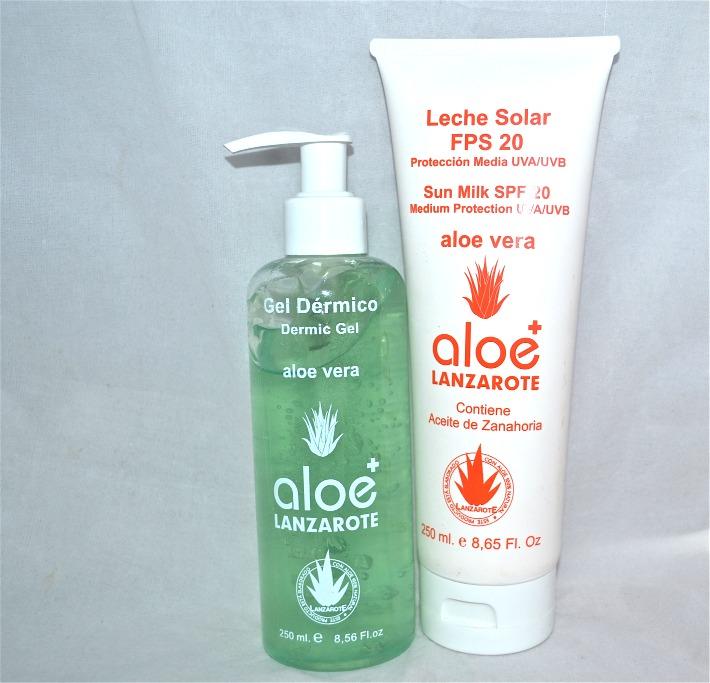 Combo Solar imprescindible de aloe + Lanzarote
