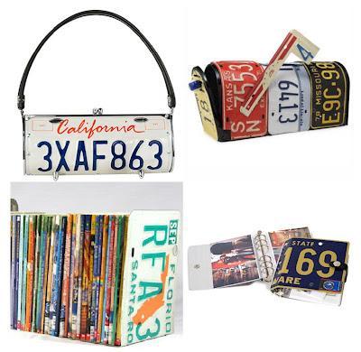 Mira lo que puedes hacer con la placa de los carros a la hora de reciclar