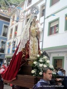 San Pedro en Cudillero: Procesión regreso Iglesia